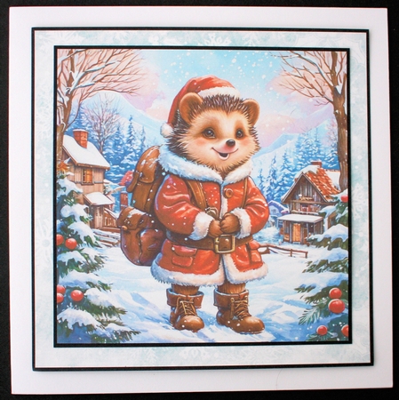 Festive Headgie Postie  by Marion Kimberley-Scott