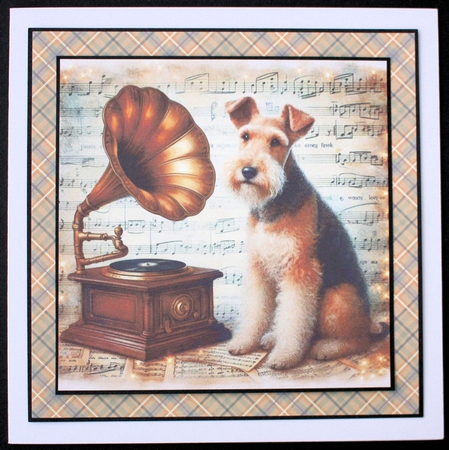 Gramophone Dog by Marion Kimberley-Scott