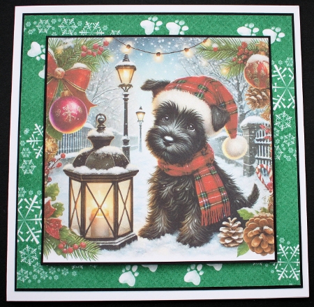Tartan Tails In The Snow 11 by Marion Kimberley-Scott