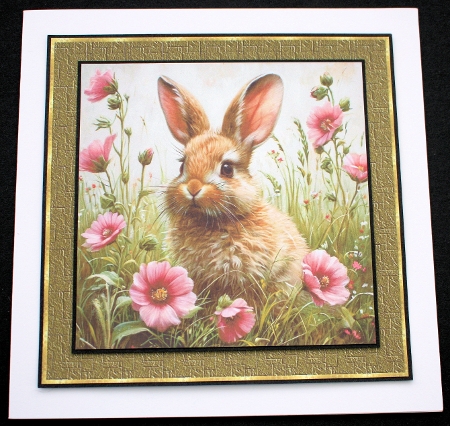 Floral Bunnie  by Marion Kimberley-Scott