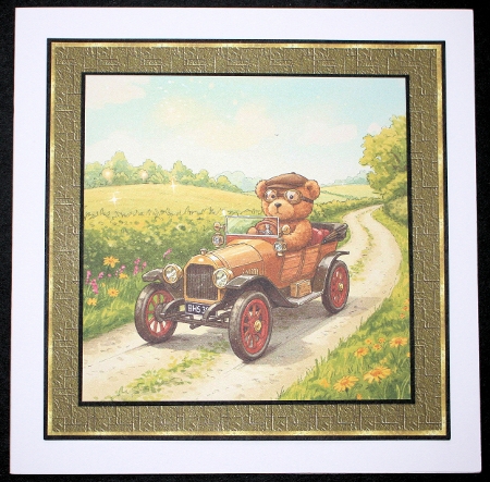 Teddy Car by Marion Kimberley-Scott