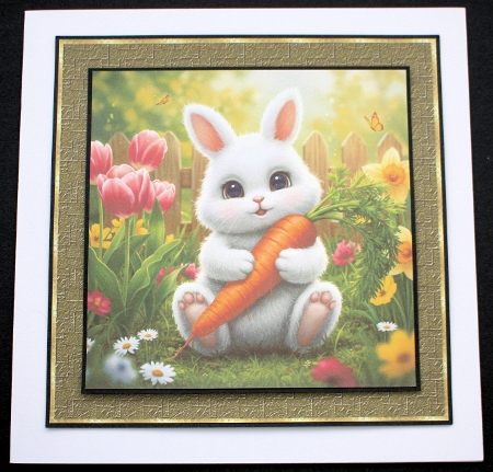 Tulip Garden Rabbits by Marion Kimberley-Scott