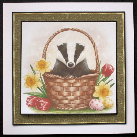 Easter Basket Mixed Animals by Marion Kimberley-Scott