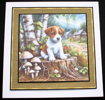 Mushroom Forest Pups 6 by Marion Kimberley-Scott