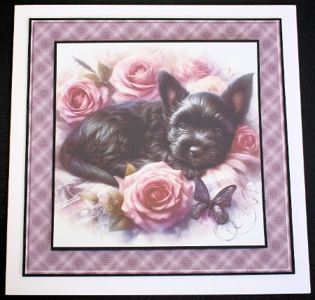 Dreamy Floral Haze Pups 11 by Marion Kimberley-Scott