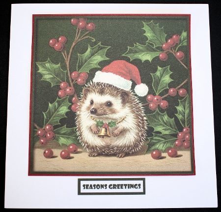 Cute Christmas Animals Quick Card 3 by Marion Kimberley-Scott