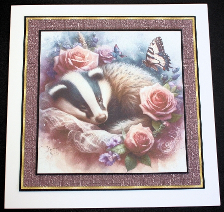 Rose Mixed Animals by Marion Kimberley-Scott
