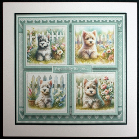 6x6 Scottish Terriers Quick Card   by Marion Kimberley-Scott