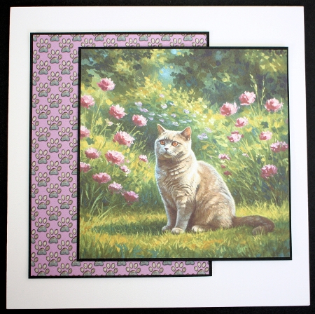Lovely Garden cats 2 by Marion Kimberley-Scott