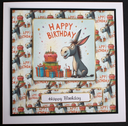 donkey easel by Marion Kimberley-Scott