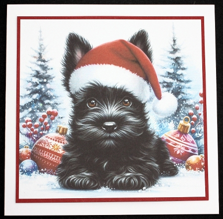 Santa Pups 11 by Marion Kimberley-Scott