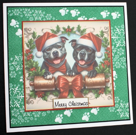 cracker dog toppers staffies by Marion Kimberley-Scott