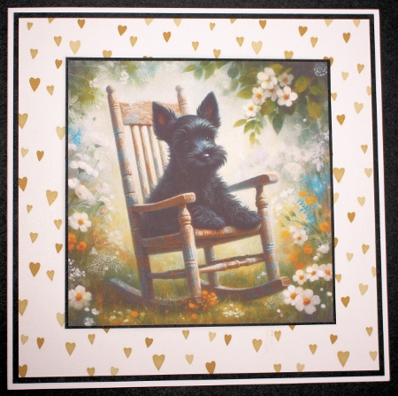 Rocking Chair Pups 10 by Marion Kimberley-Scott