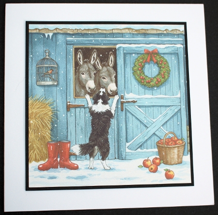 Festive Stable  by Marion Kimberley-Scott