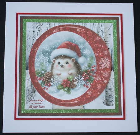 Santas Hat set 2 by Marion Kimberley-Scott