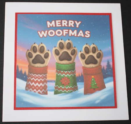 Merry Woofmas by Marion Kimberley-Scott