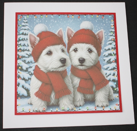Snow Terriers  by Marion Kimberley-Scott