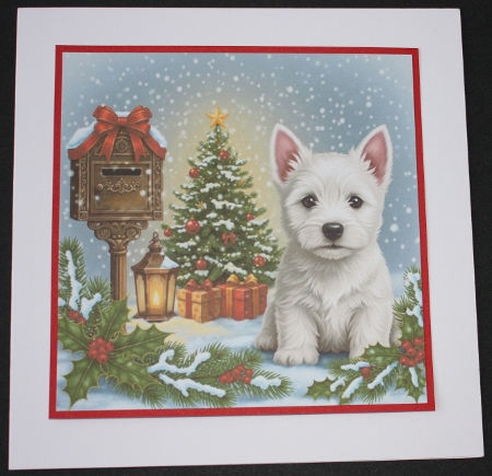 Christmas Mail Pups 16 by Marion Kimberley-Scott