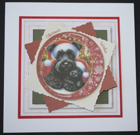 6x6 Christmas cuddles 3 by Marion Kimberley-Scott
