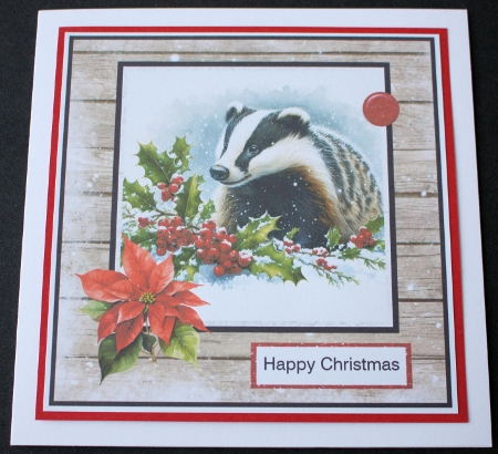 Badger Christmas by Marion Kimberley-Scott
