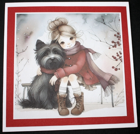 girl and a dog 20+ by Marion Kimberley-Scott