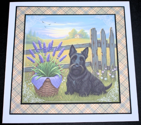 Lavender Garden 3 by Marion Kimberley-Scott