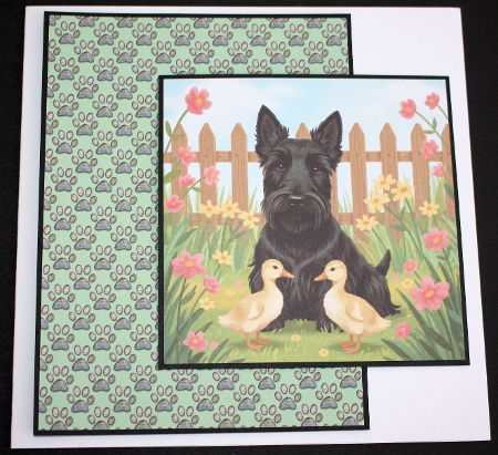 Easter/spring dogs 3 by Marion Kimberley-Scott