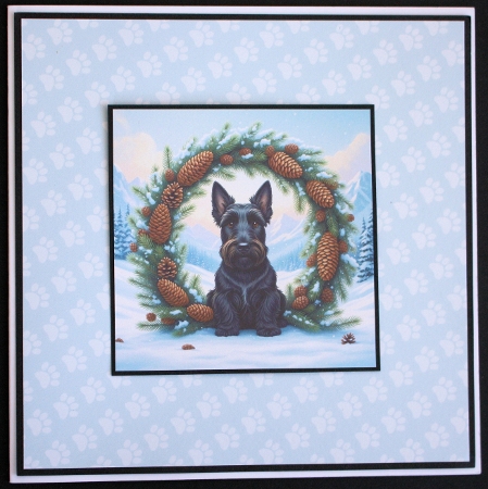 Winter wreath 3 by Marion Kimberley-Scott