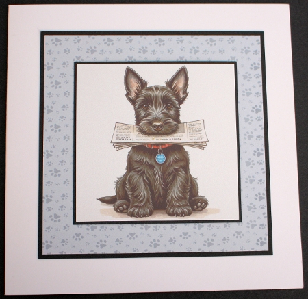 Paper pups 3 by Marion Kimberley-Scott