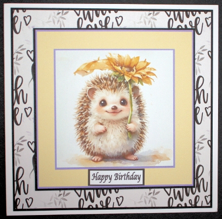 Cute little Hedghog by Marion Kimberley-Scott
