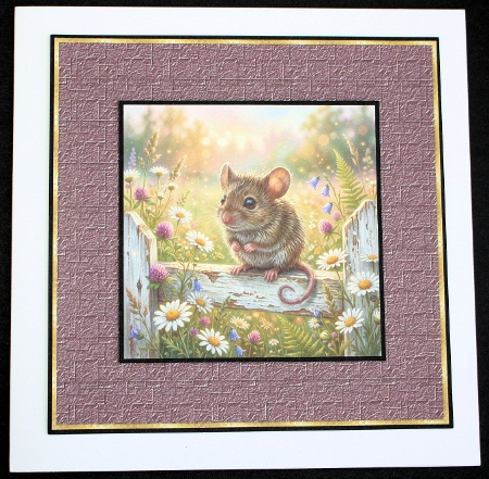 Picket fence mouse  by Marion Kimberley-Scott