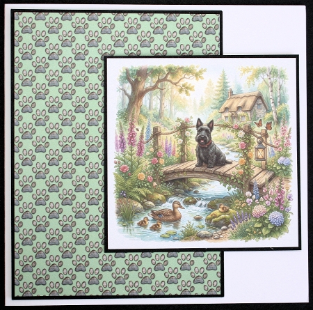 Garden bridge 4 by Marion Kimberley-Scott
