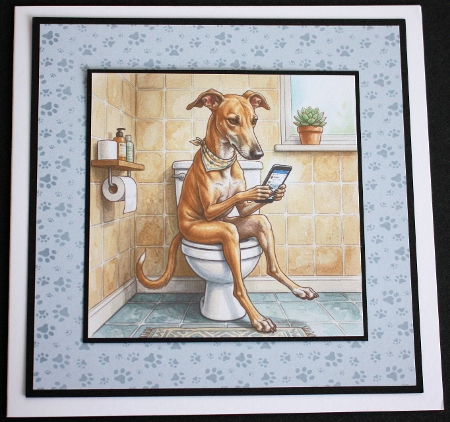 Loo dogs 1 by Marion Kimberley-Scott