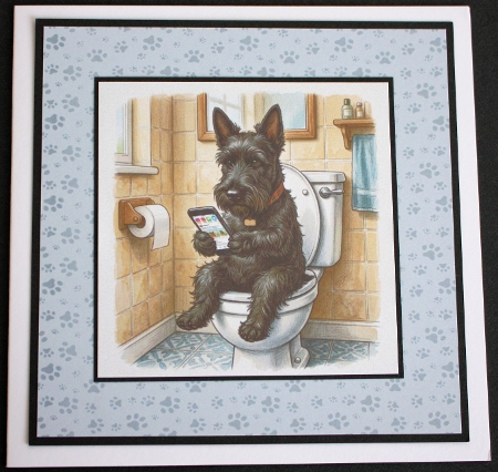 Loo dogs 3 by Marion Kimberley-Scott