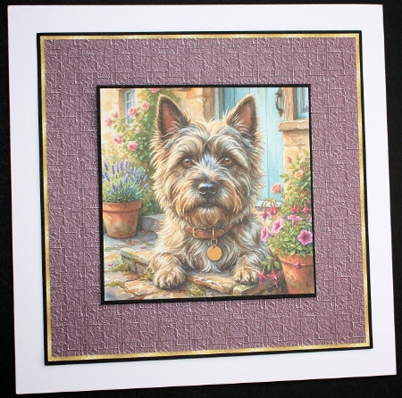 Door step dogs 1 by Marion Kimberley-Scott