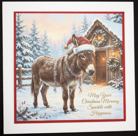 Festive farmyard 2 by Marion Kimberley-Scott