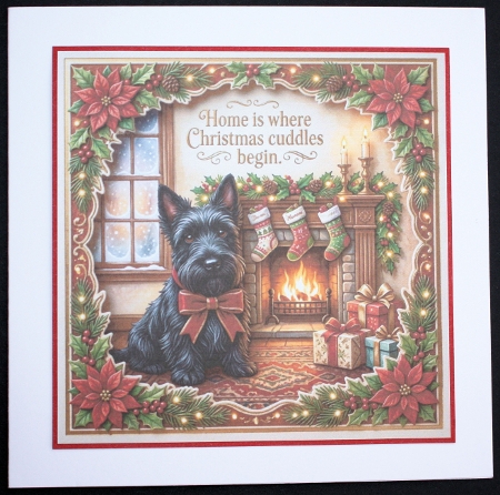 Christmas cuddles 4 by Marion Kimberley-Scott