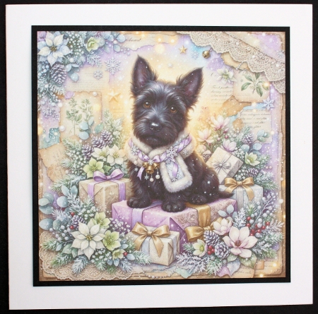  Cute Christmas pups 4 by Marion Kimberley-Scott
