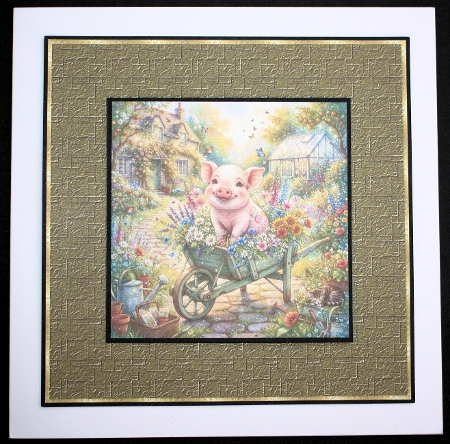 Garden pigs  by Marion Kimberley-Scott