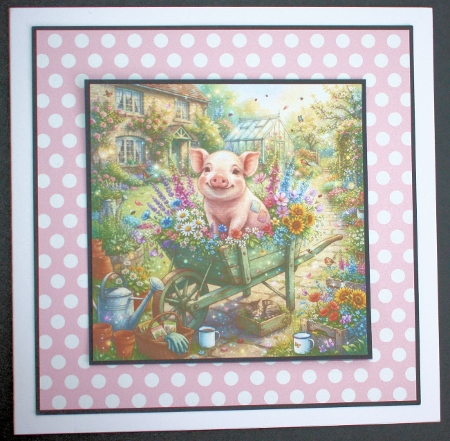 Garden pigs  by Marion Kimberley-Scott