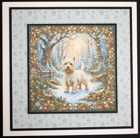 Christmas forest 5 by Marion Kimberley-Scott
