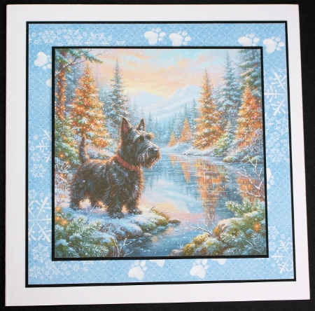 Winter lake 5 by Marion Kimberley-Scott