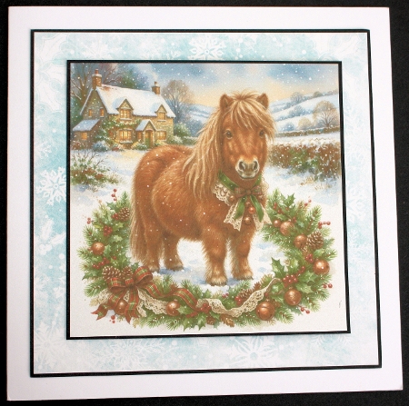 Festive pony by Marion Kimberley-Scott
