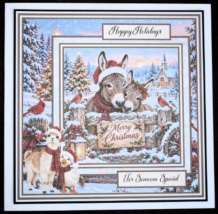 Minikit Christmas Farm Animals by Marion Kimberley-Scott