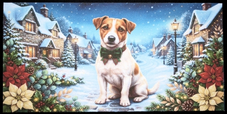 Christmas Wish — Bumper Dog Money Wallet 2 by Marion Kimberley-Scott