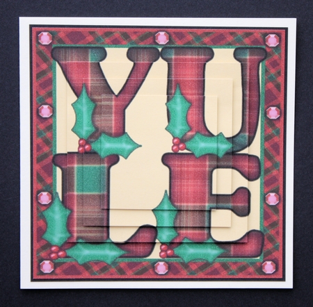 Yule Square Pyramid Topper by Marion Kimberley-Scott