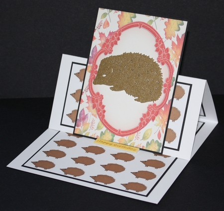 Hedgehog Background by Marion Kimberley-Scott