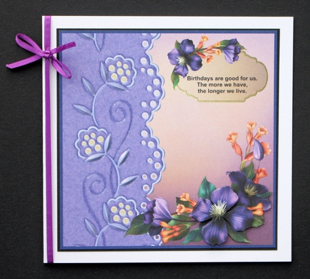 Birthday Flowers by Marion Kimberley-Scott