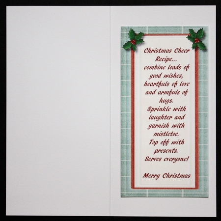 D.l Christmas Thicket Animals with Verse  by Marion Kimberley-Scott