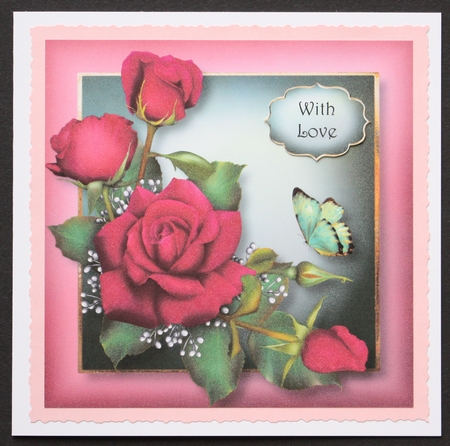 Claires Roses 8x8 by Marion Kimberley-Scott